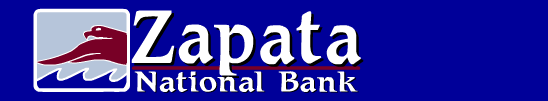 ZAPATA NATIONAL BANK
